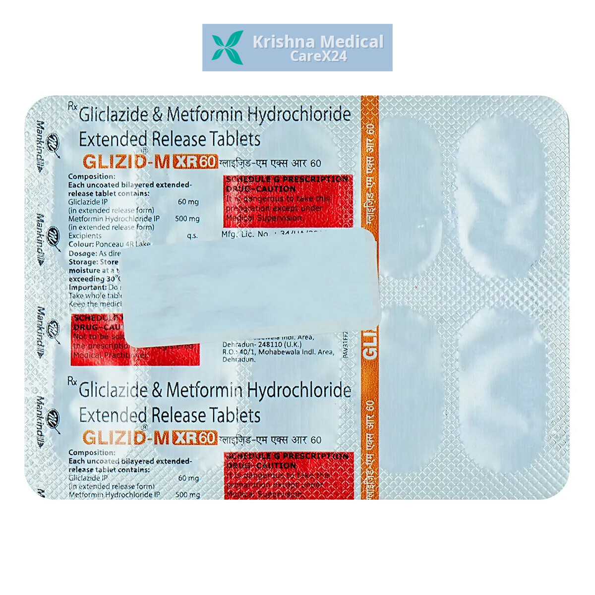 Glizid M XR 60 Tablet