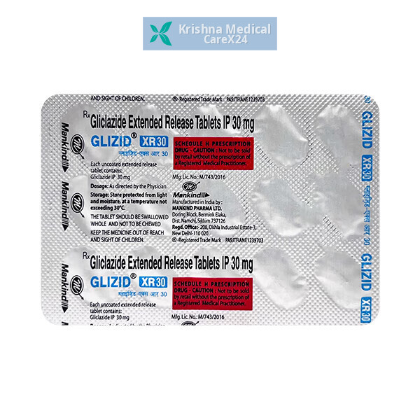 Glizid XR 30 Tablet