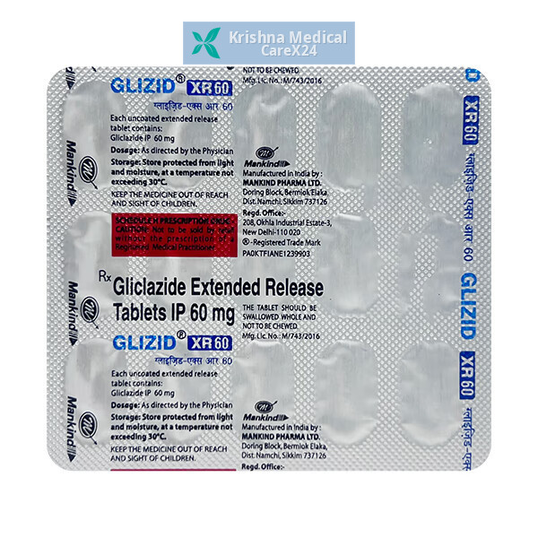 Glizid XR 60 Tablet