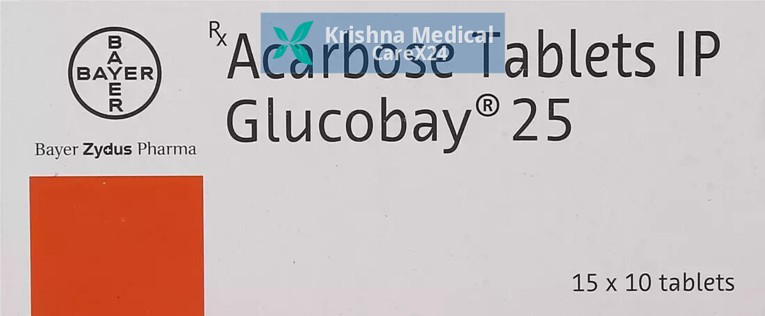 Glucobay 25 Tablet