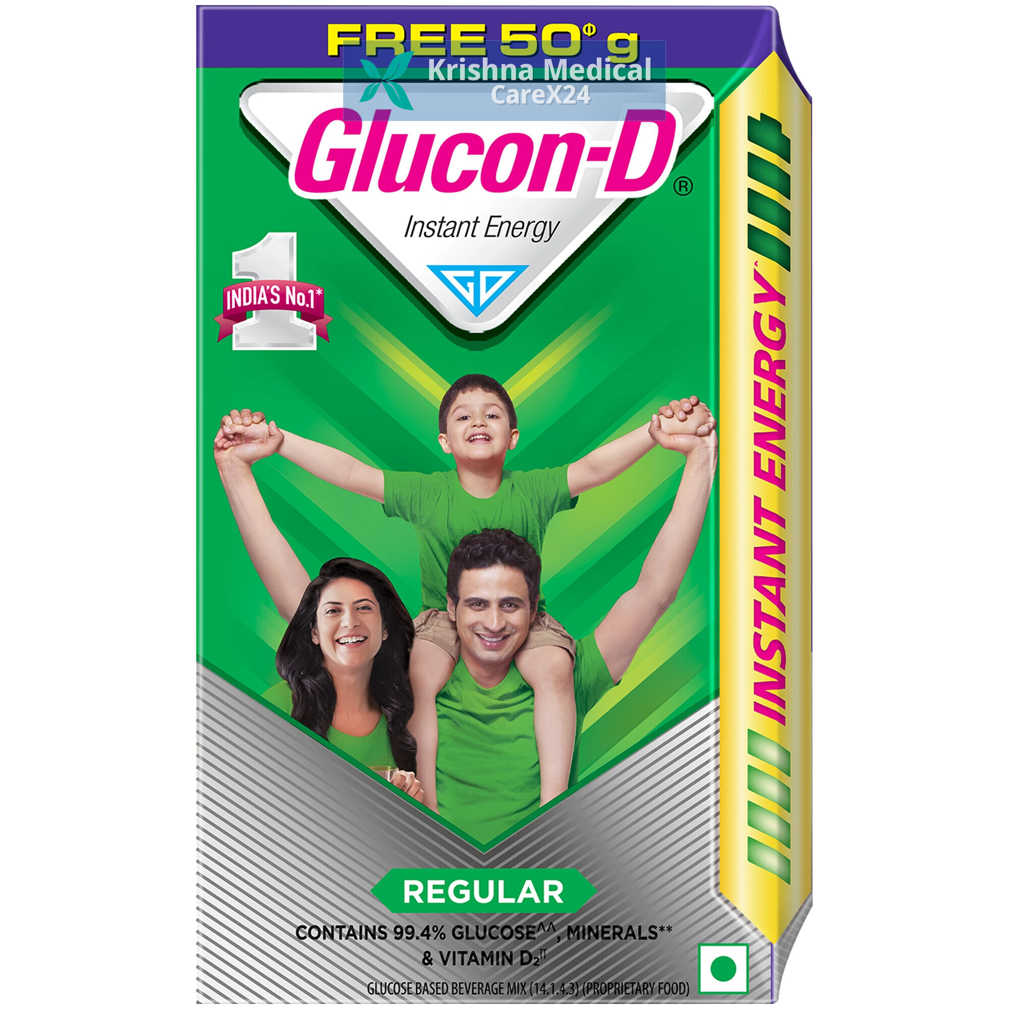 Glucon D Instant Energy Health Drink Regular