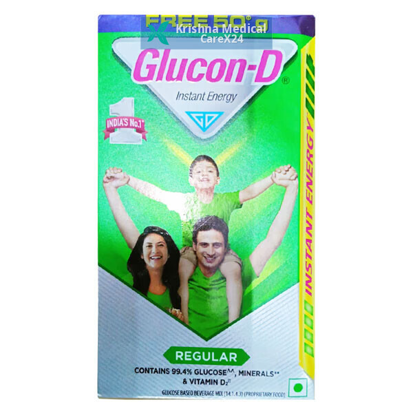 Glucon D Instant Energy Health Drink Regular Refill Pack