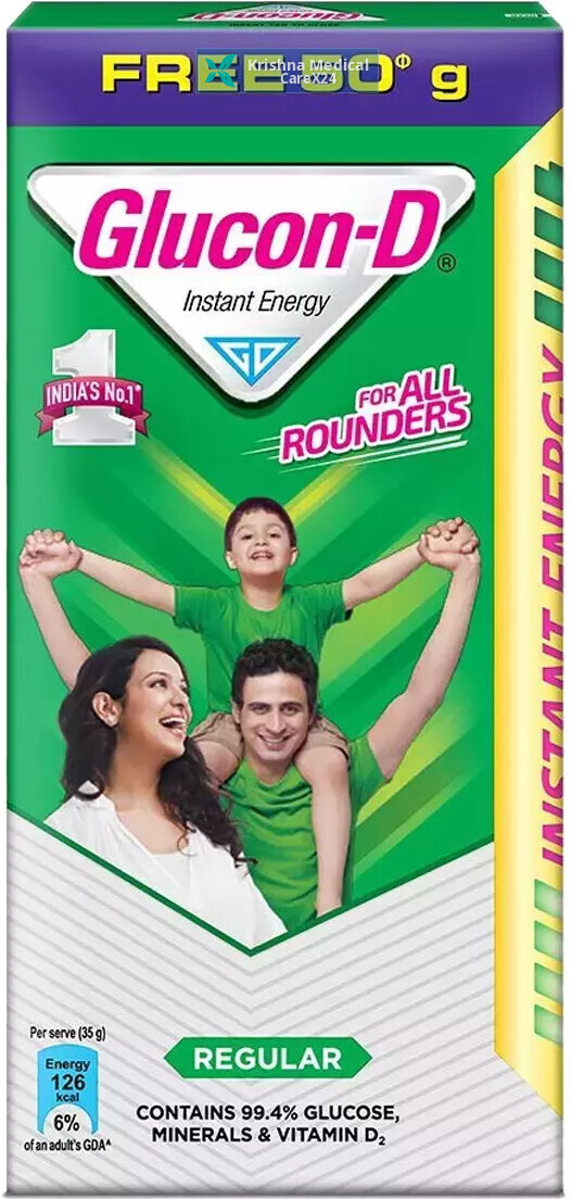 Glucon-D Instant Energy Health Drink Regular