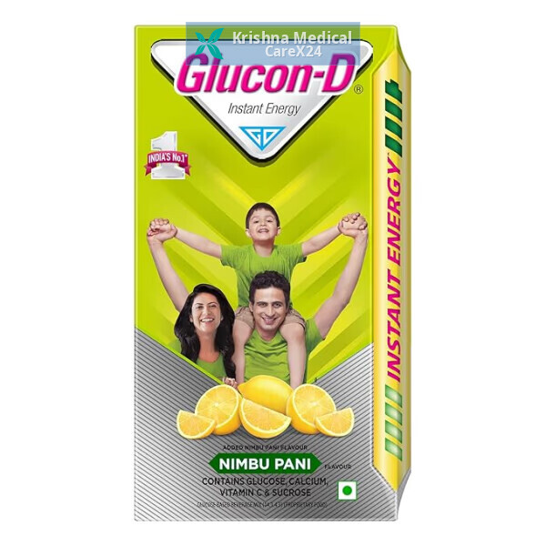 Glucon-D Instant Energy Nimbu Pani