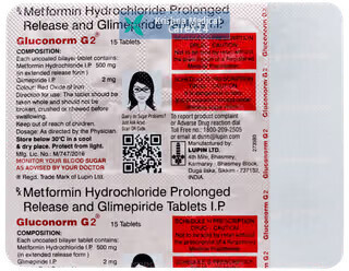 Gluconorm G2 Tablet