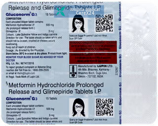 Gluconorm G3 Tablet