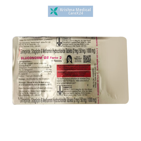 Gluconorm GS Forte 2 Tablet