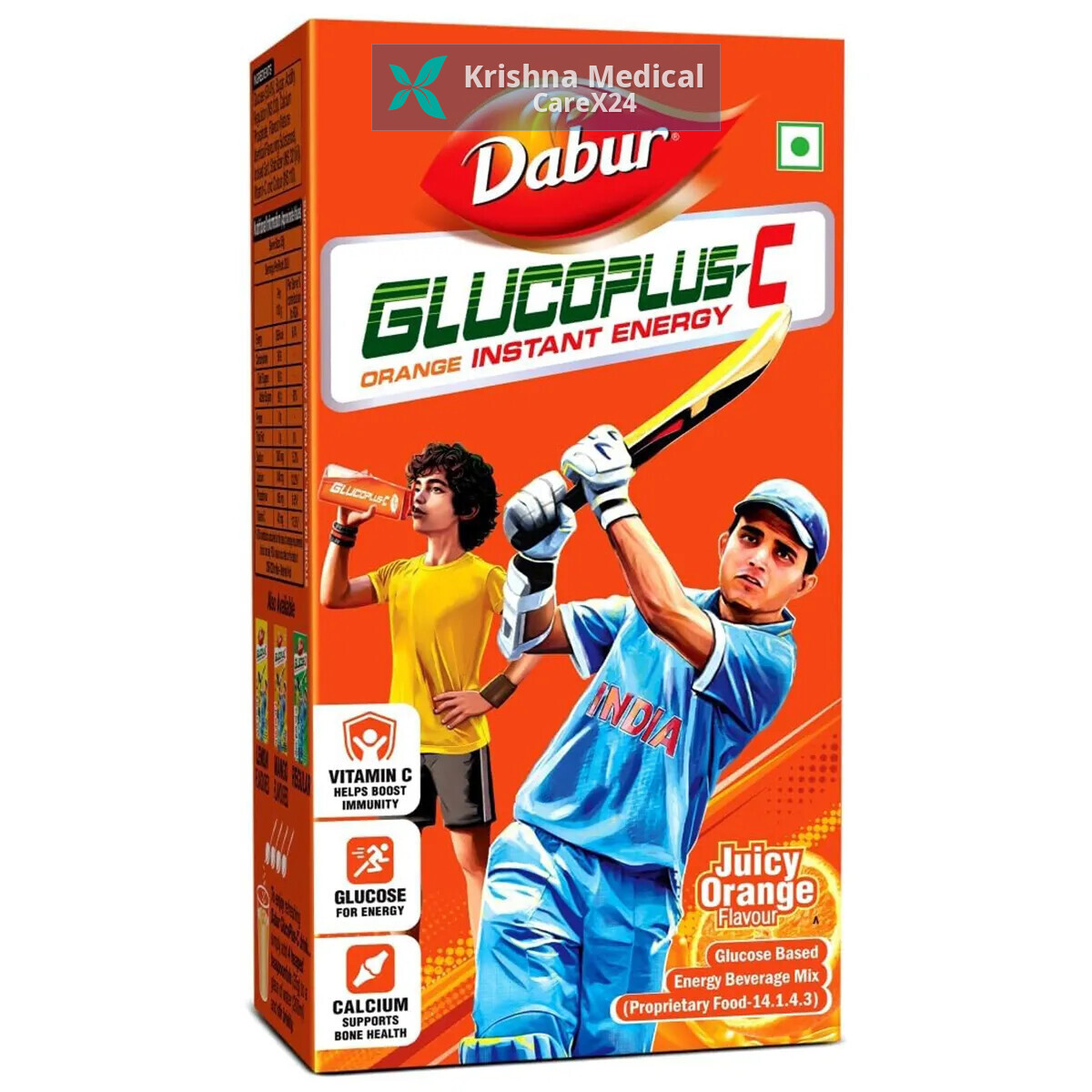 Glucoplus-C Instant Energy Orange