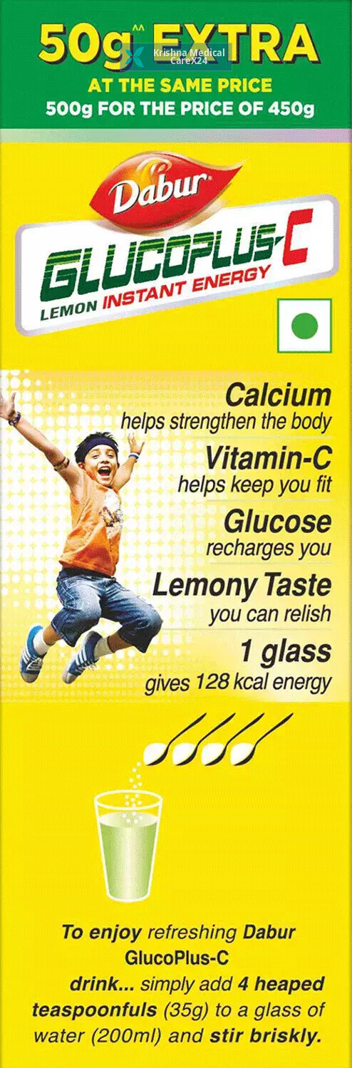 Glucoplus-C Powder Lemon