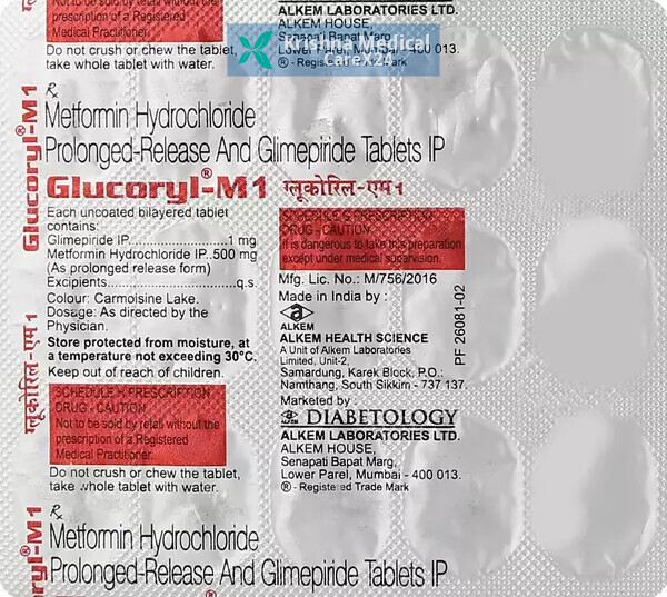 Glucoryl M 1 Tablet