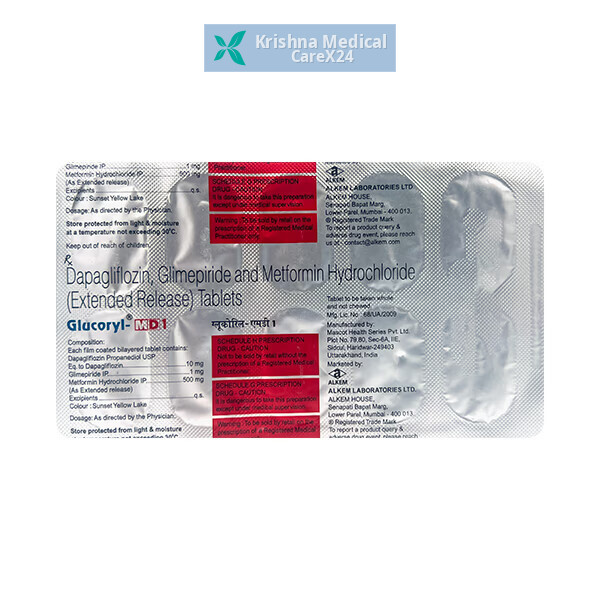 Glucoryl MD 1 Tablet
