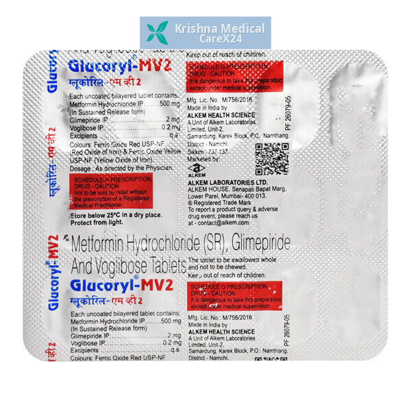 Glucoryl MV 2 Tablet
