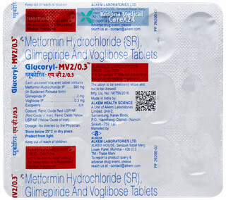 Glucoryl MV 2/0.3 Tablet