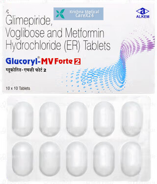 Glucoryl MV Forte 2 Tablet