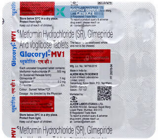 Glucoryl MV1 Tablet