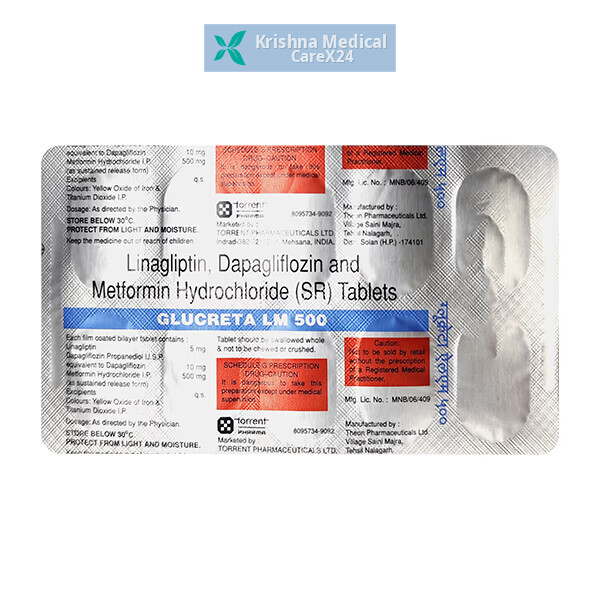 Glucreta LM 500 Tablet