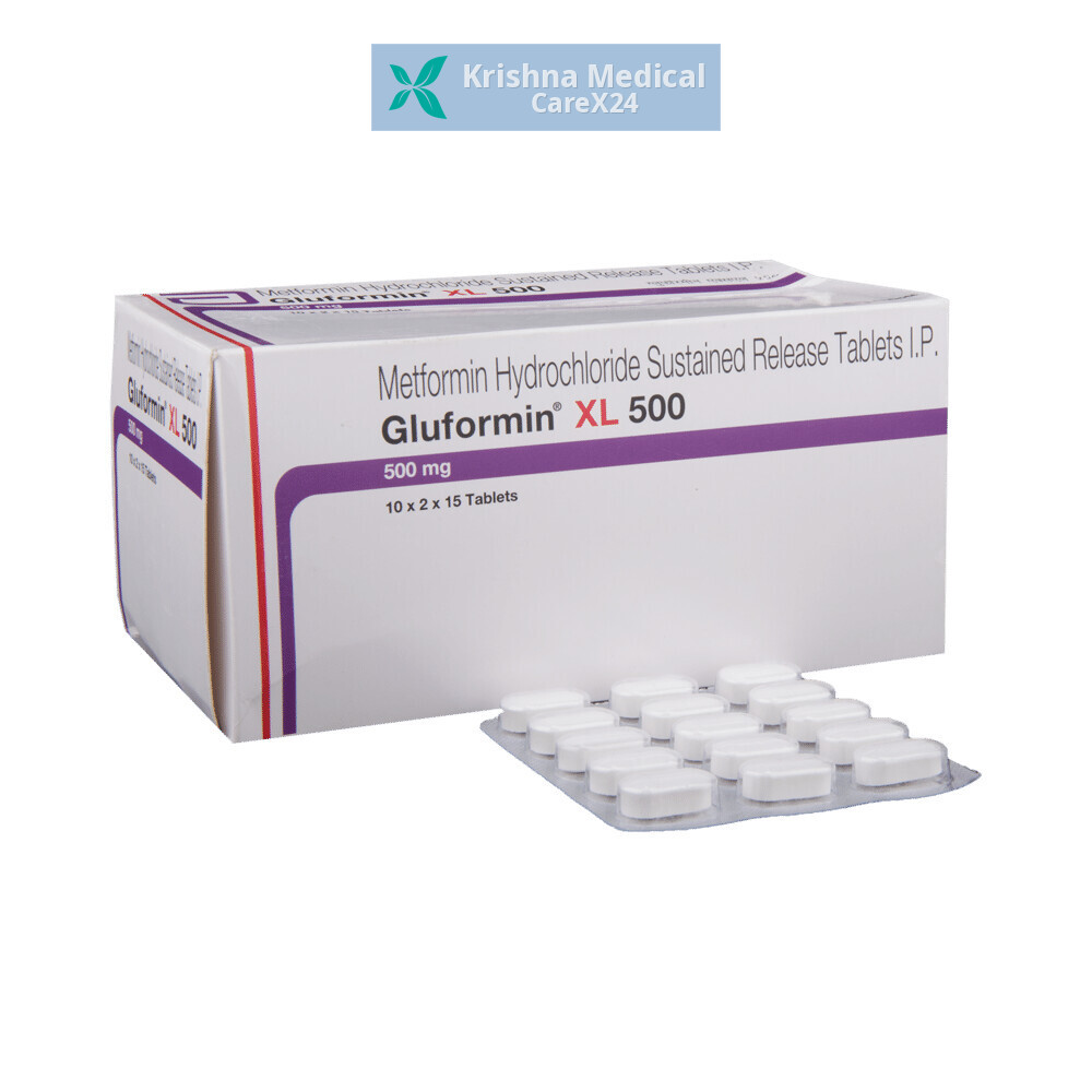 Gluformin XL 500 Tablet