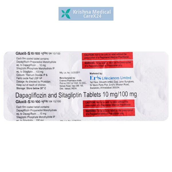 Gluxit S 10/100 Tablet
