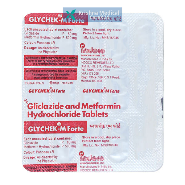 Glychek M Forte Tablet