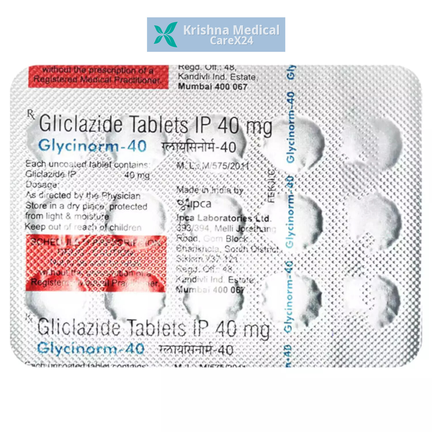 Glycinorm 40 Tablet