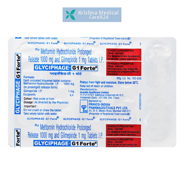 Glyciphage G1 Forte Tablet