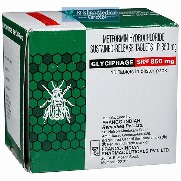 Glyciphage SR 850 Tablet