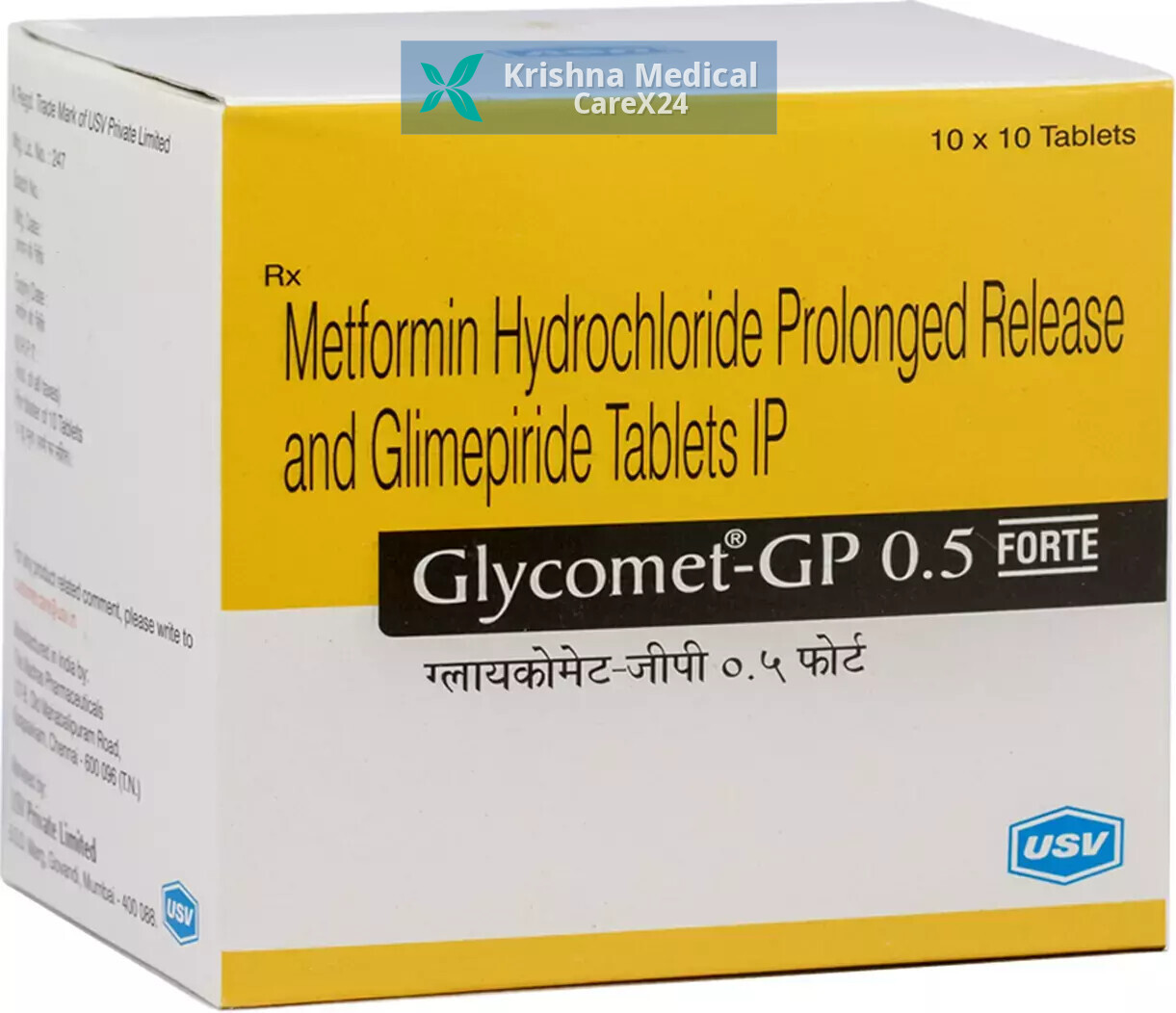 Glycomet GP 0.5 Forte Tablet