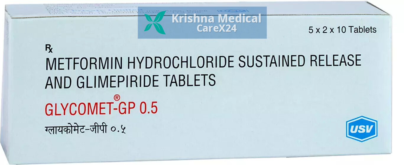Glycomet GP 0.5 Tablet