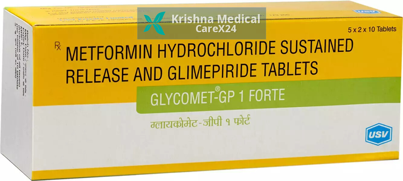 Glycomet GP 1 Forte Tablet