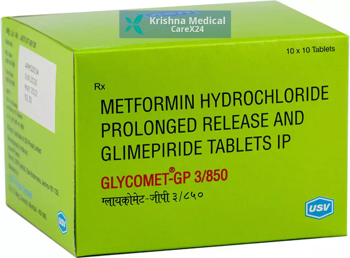 Glycomet GP 3/850 Tablet