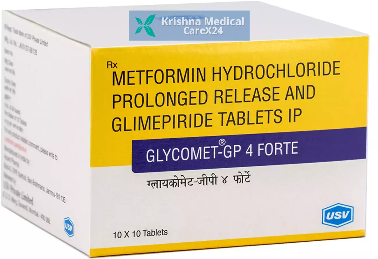 Glycomet GP 4 Forte Tablet