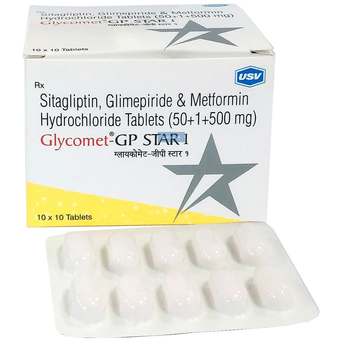 Glycomet GP Star 1 Tablet