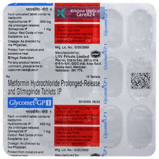 Glycomet Gp 1 Tablet