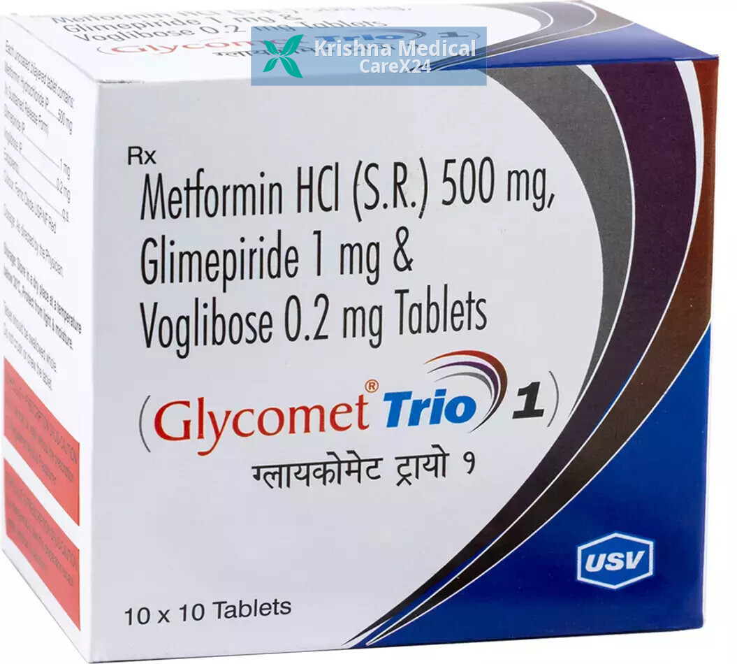 Glycomet Trio 1 Tablet