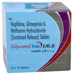 Glycomet Trio 1/0.3 Tablet