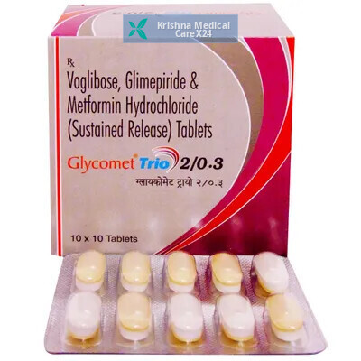 Glycomet Trio 2/0.3 Tablet