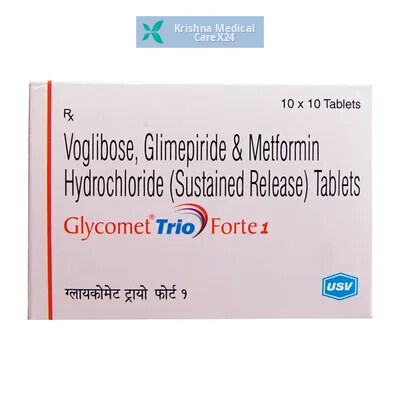 Glycomet Trio Forte 1 Tablet