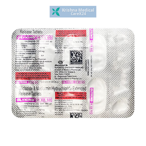 Glykind M XR 60 Tablet