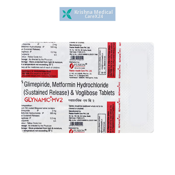 Glynamic MV 2 Tablet