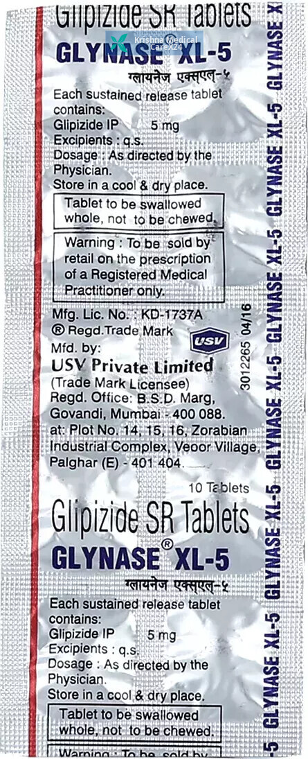 Glynase XL 5 Tablet