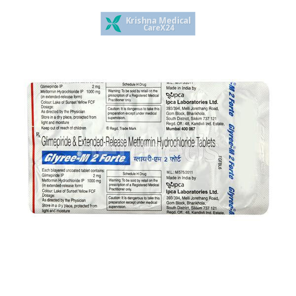 Glyree M 2 Forte Tablet