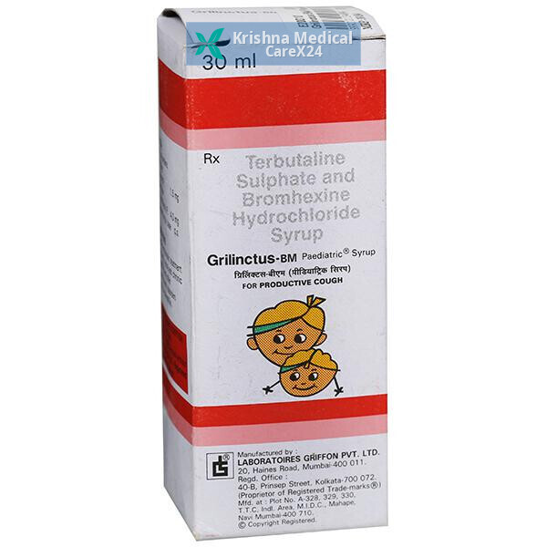 Grilinctus BM Paediatric Syrup