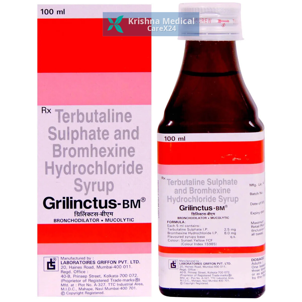 Grilinctus BM Syrup