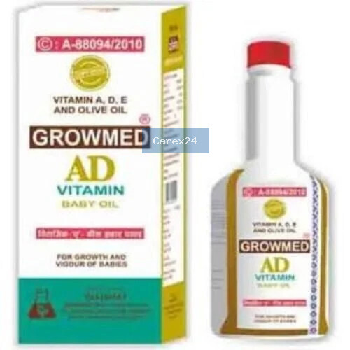 Growmed AD Vitamin Baby Oil