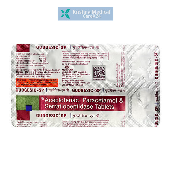 Gudgesic SP Tablet