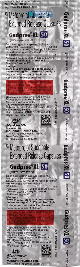 Gudpres XL 50 Capsule