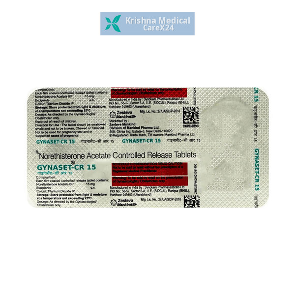 Gynaset CR 15 Tablet