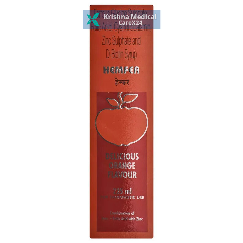 Hemfer Orange Syrup
