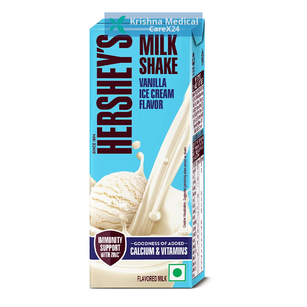 Hersheys Vanilla Ice Cream Milk Shake