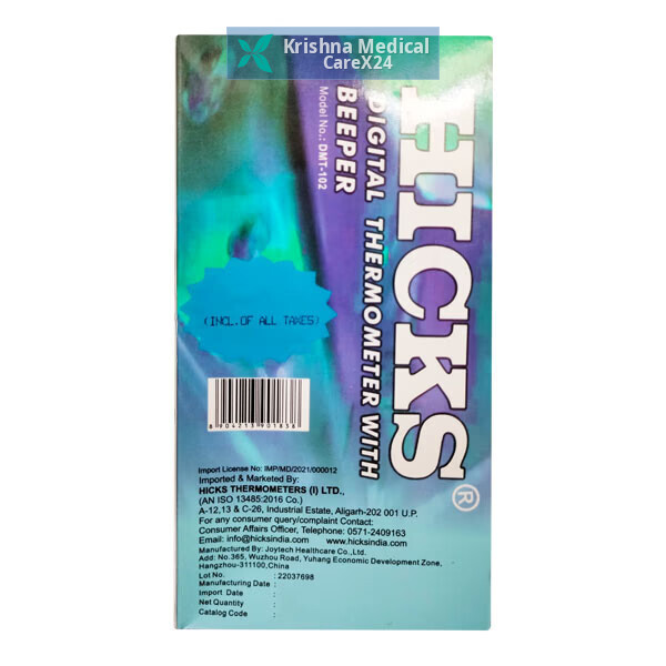 Hicks Digital Thermometer With Beeper (DMT-102)